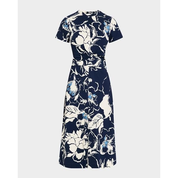Tanya Taylor Mac Floral Midi baby shower dress