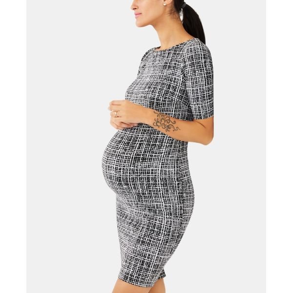 A Pea in the Pod Maternity Jacquard Sheath Dress