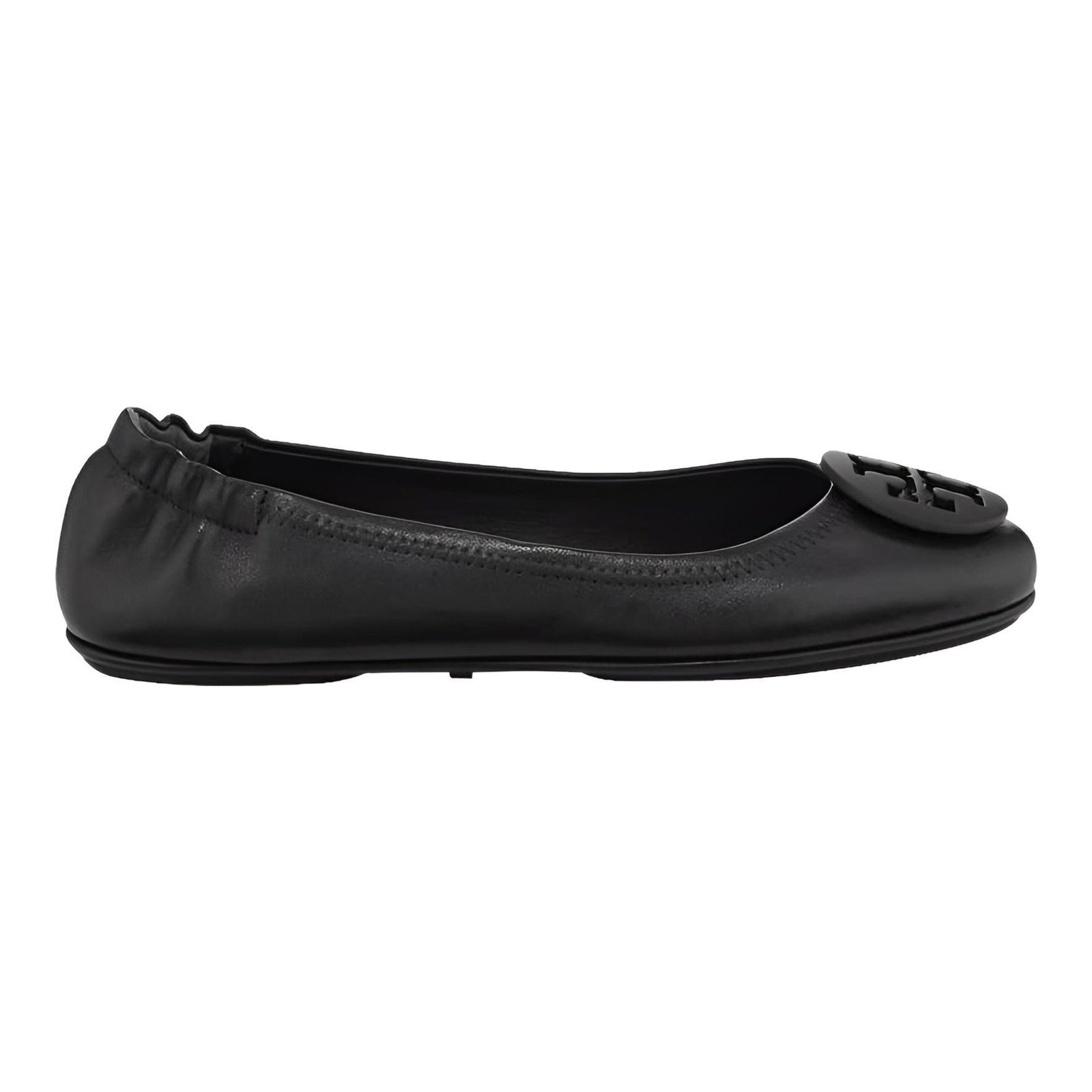 Tory Burch Minnie Travel Leather Ballet Flats