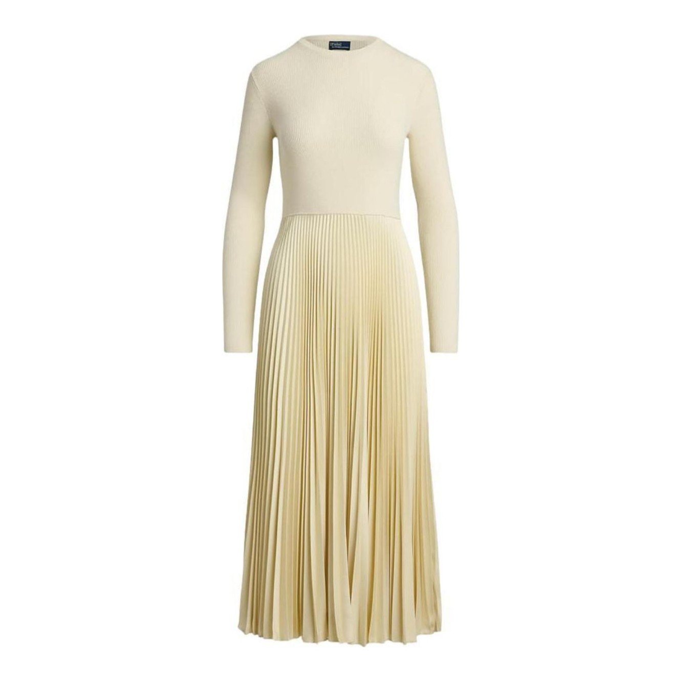 Polo Ralph Lauren Sweater-Bodice Long-Sleeve Dress, $398