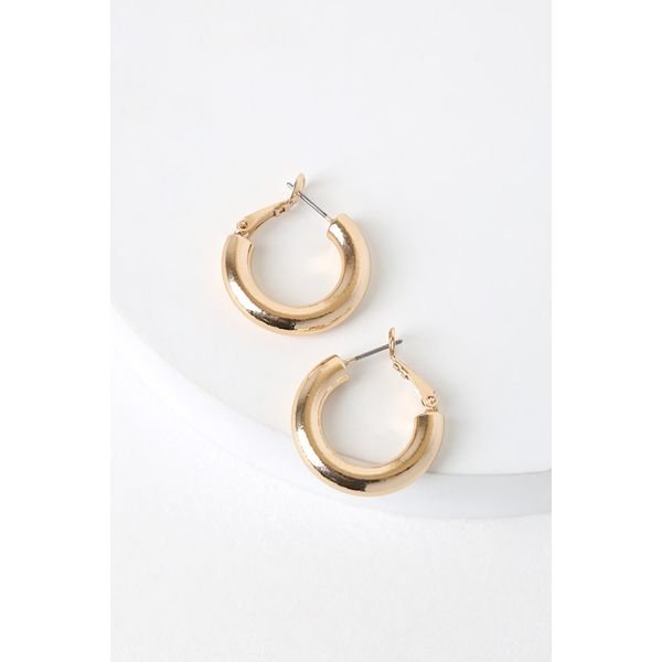 Lulus Tantalizing Hoop Earrings