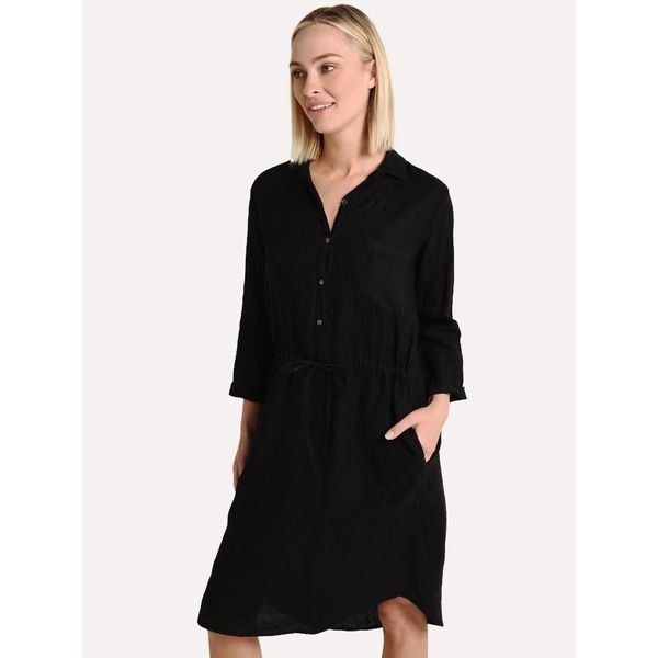 St. Bernard Tristana Linen Shirt Dress