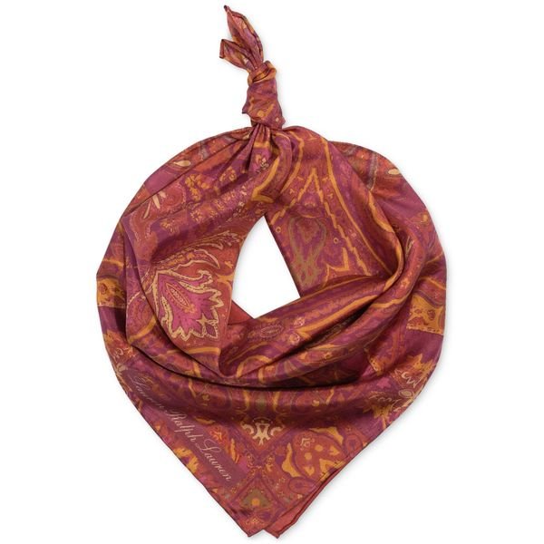 Lauren Ralph Lauren Silk Paisley Scarf
