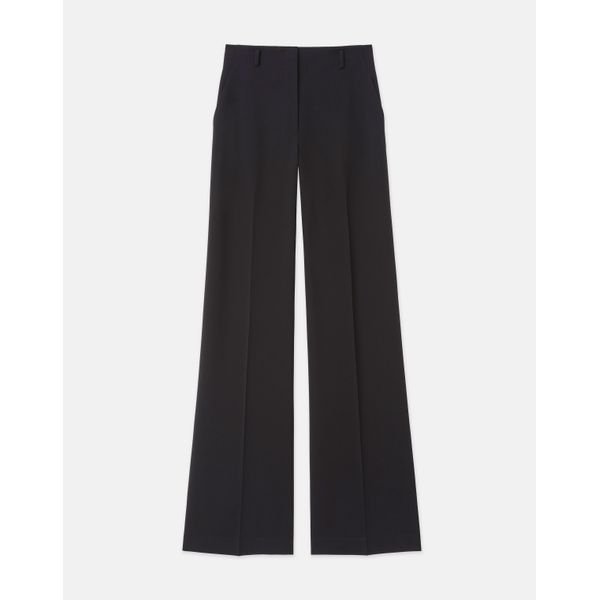 Lafayette 148 plus size crepe high-waisted wide-leg pants