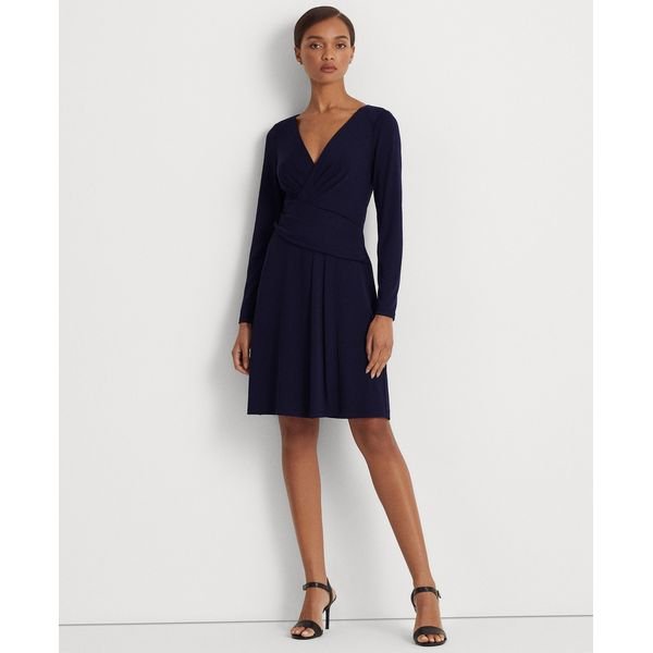 Lauren Ralph Lauren Jersey Long-Sleeve Midi Dress, $145