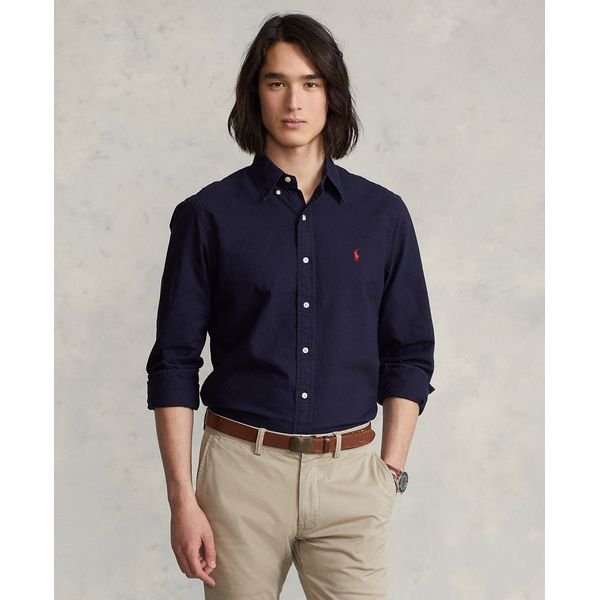 Polo Ralph Lauren Mens Garment-Dyed Oxford Shirt