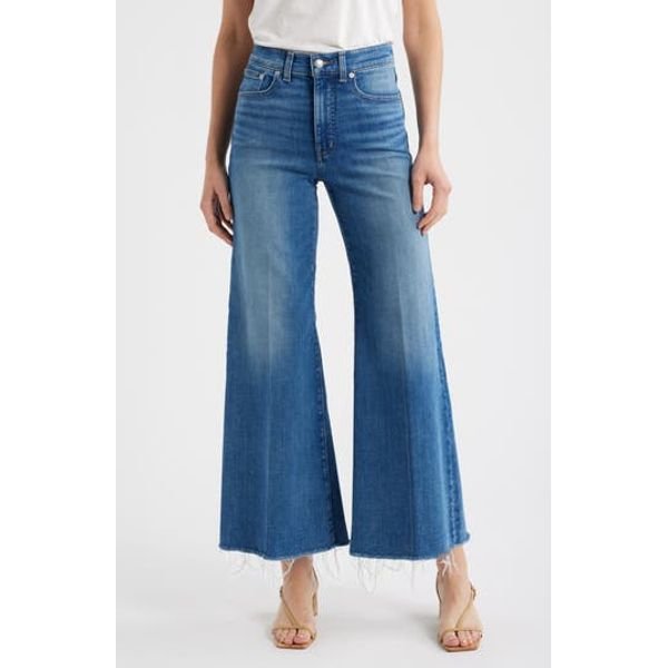 Madewell Flared Wide Leg Jeans