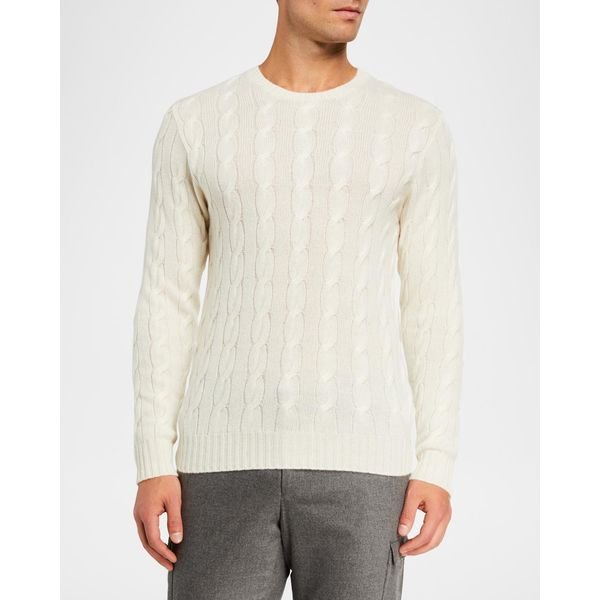 Ralph Lauren Purple Label Cashmere Cable-Knit Sweater