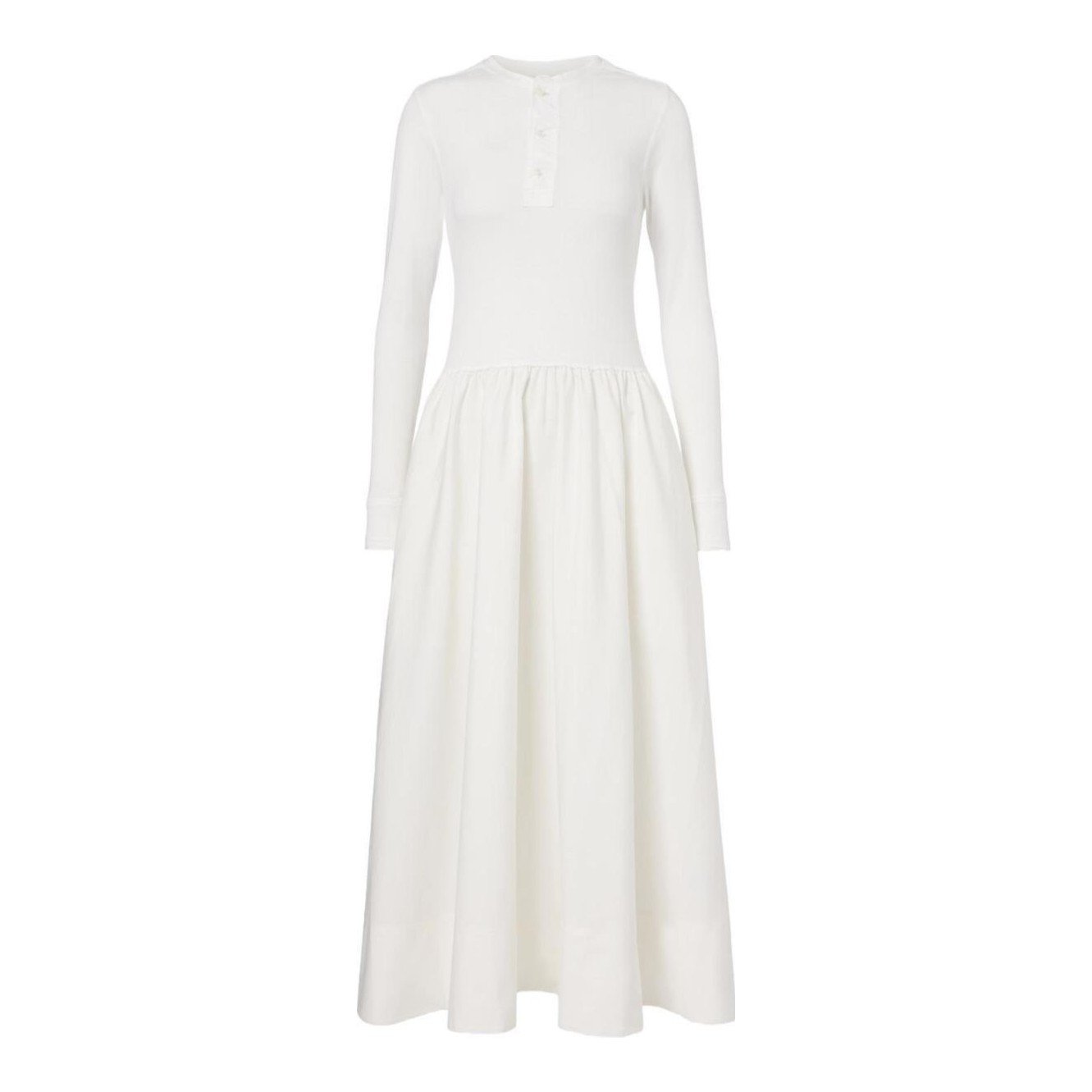 Polo Ralph Lauren white cotton maxi dress