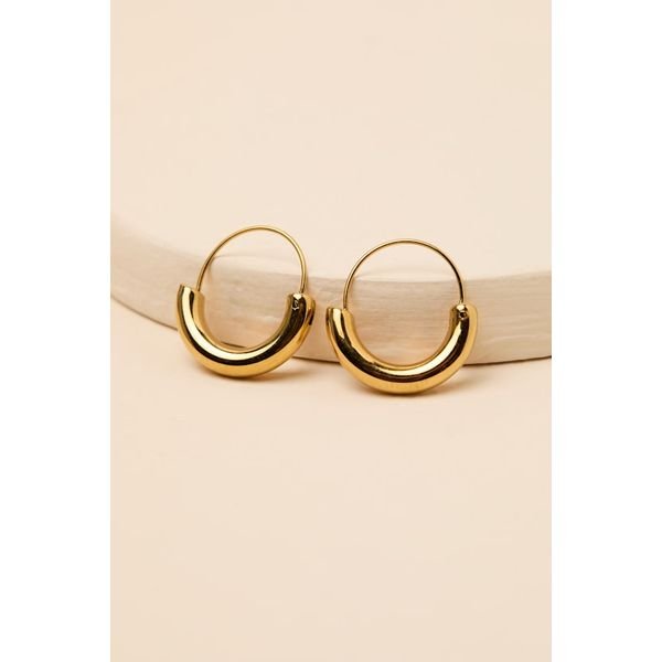 Lulus Walker Chunky Hoop Earrings Halloween party outfit