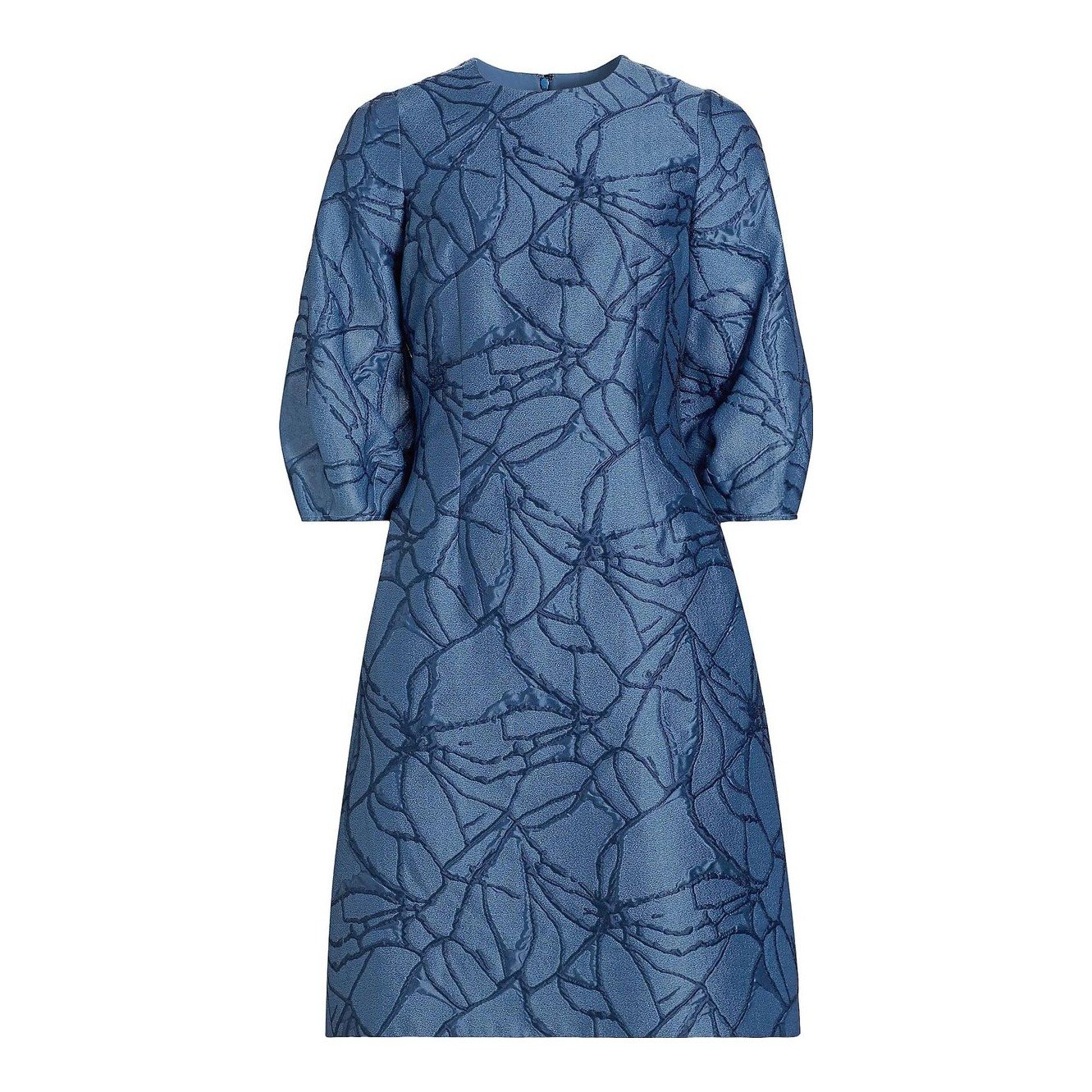 Teri Jon Balloon Sleeve Cocktail Dress