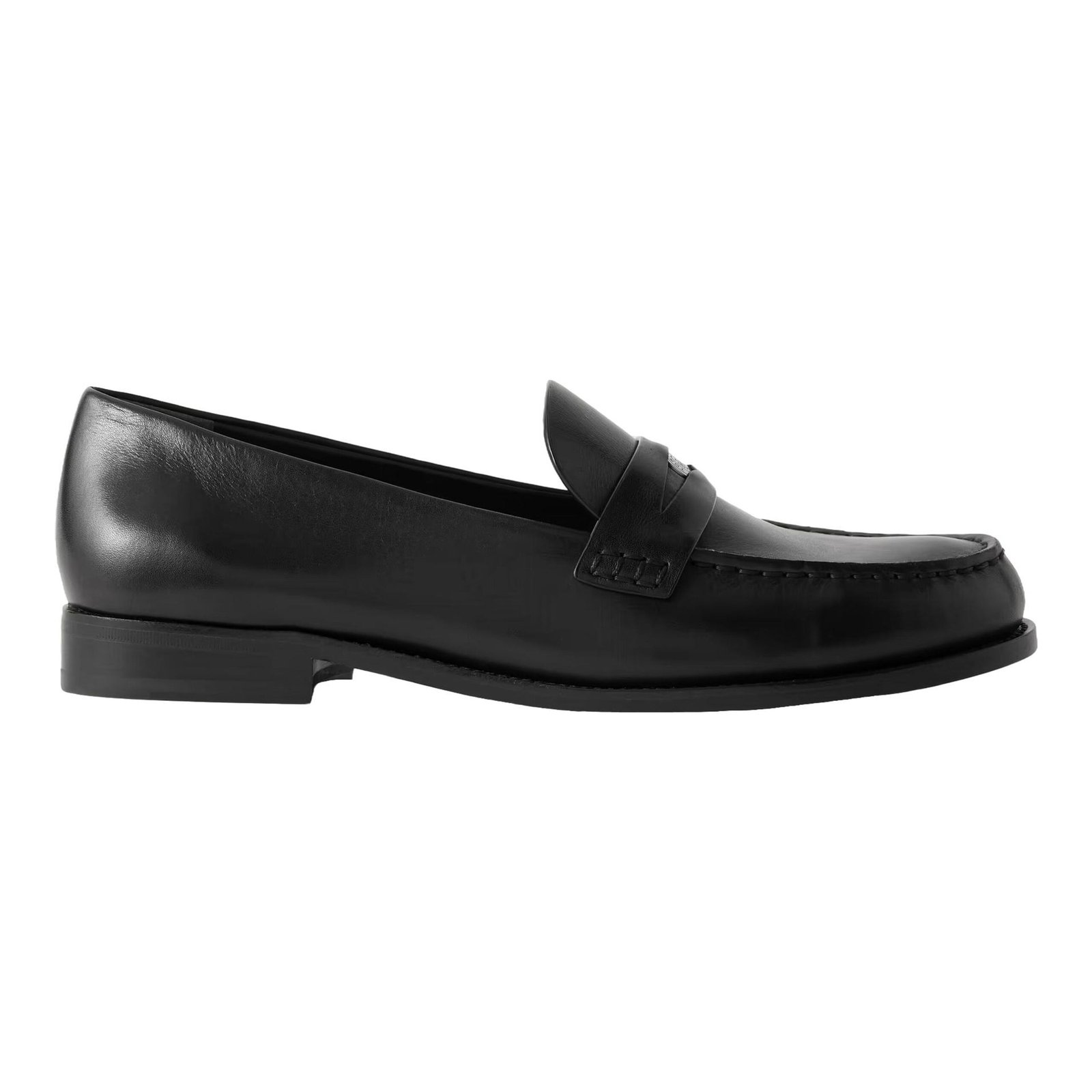 Tory Burch Leather Penny Loafers, $325
