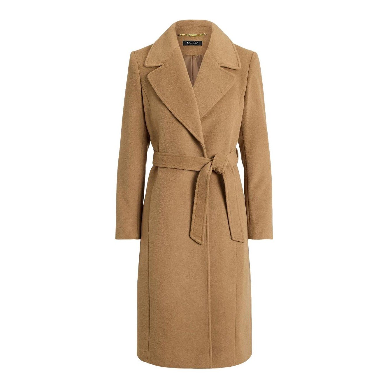 Lauren Ralph Lauren Petite Belted Wool-Blend Wrap Coat, $380