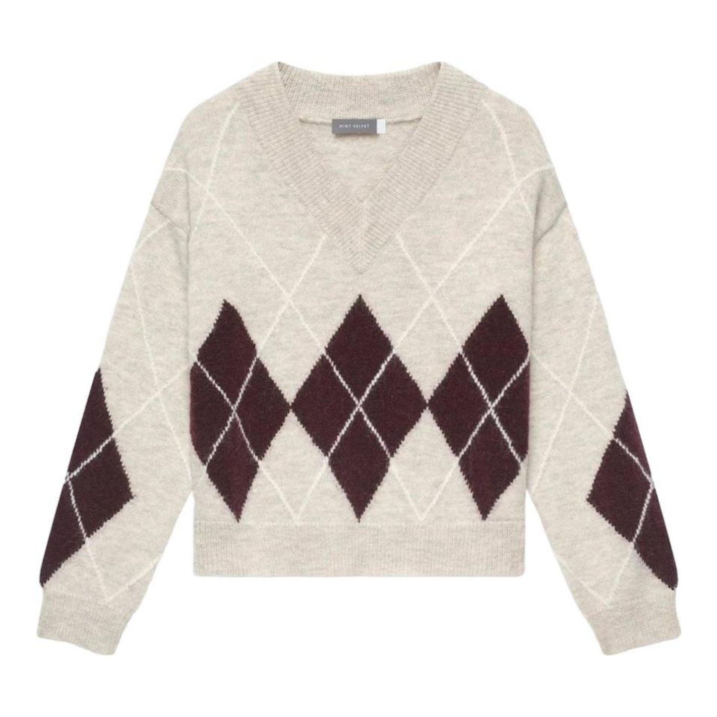 Mint Velvet V-Neck Knit Jumper