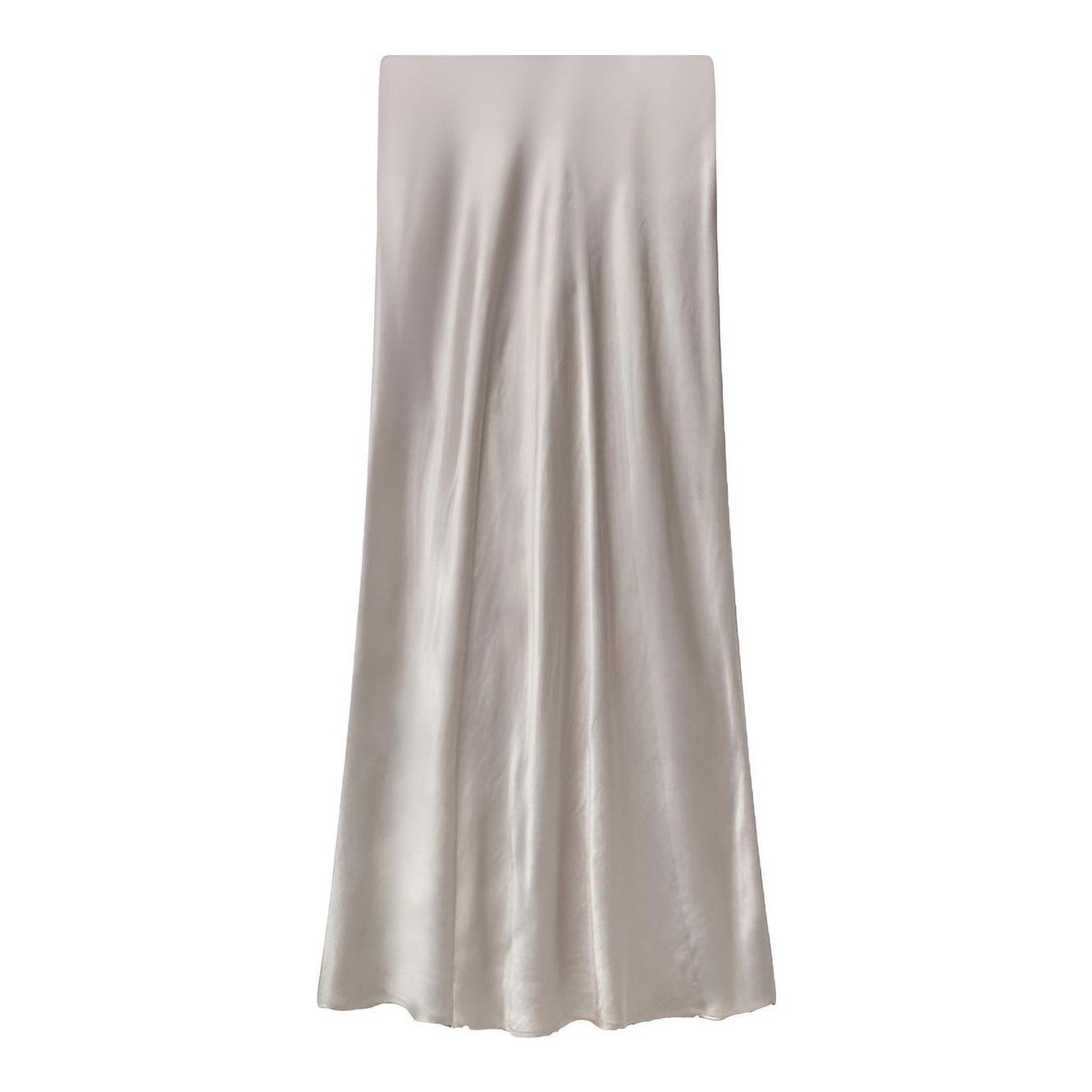 Mint Velvet Satin Slip Midi Skirt