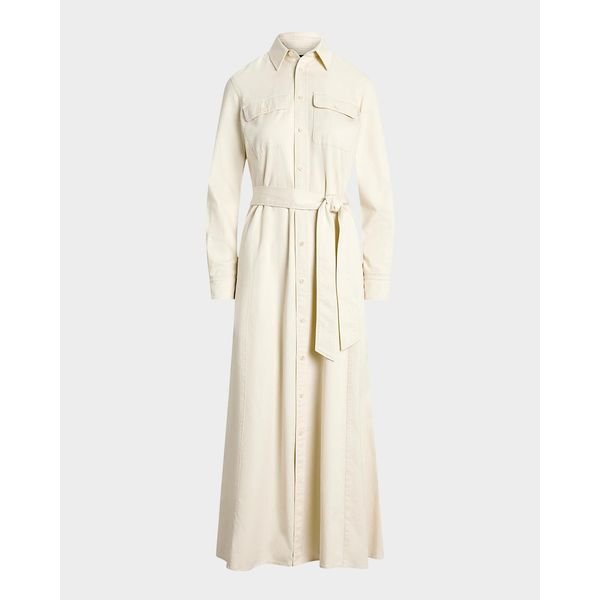 Polo Ralph Lauren Belted Twill Shirtdress
