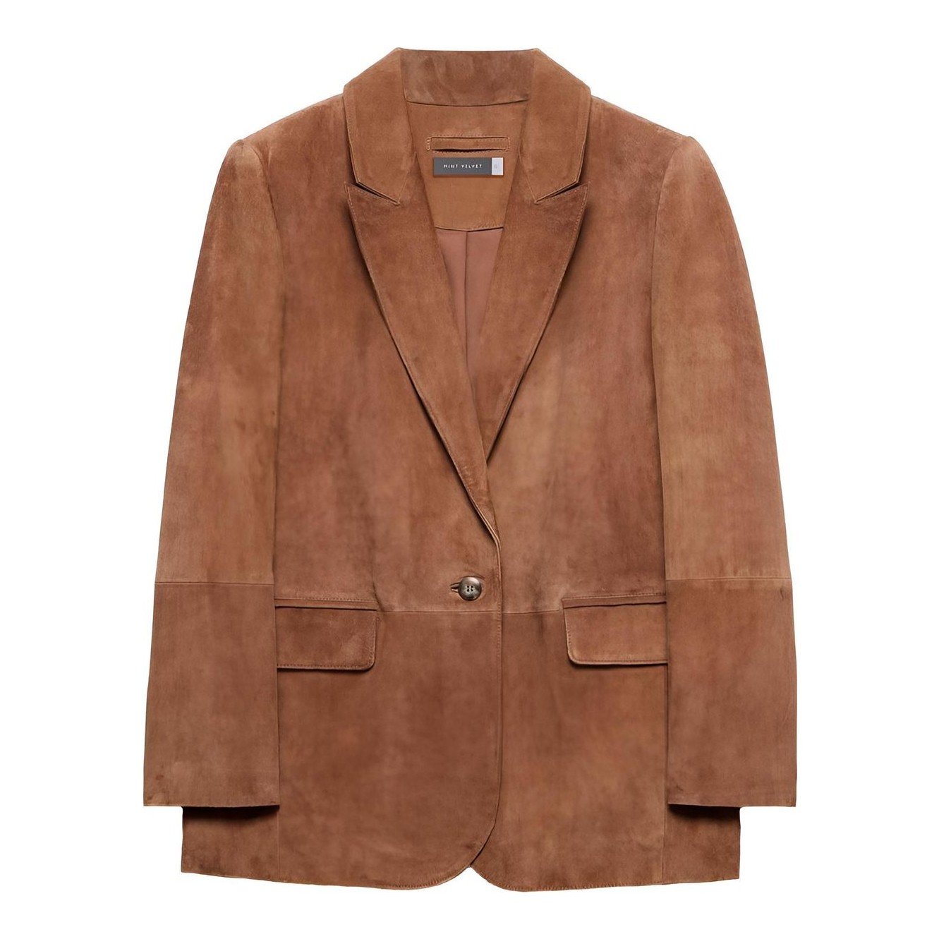 Mint Velvet Suede Blazer