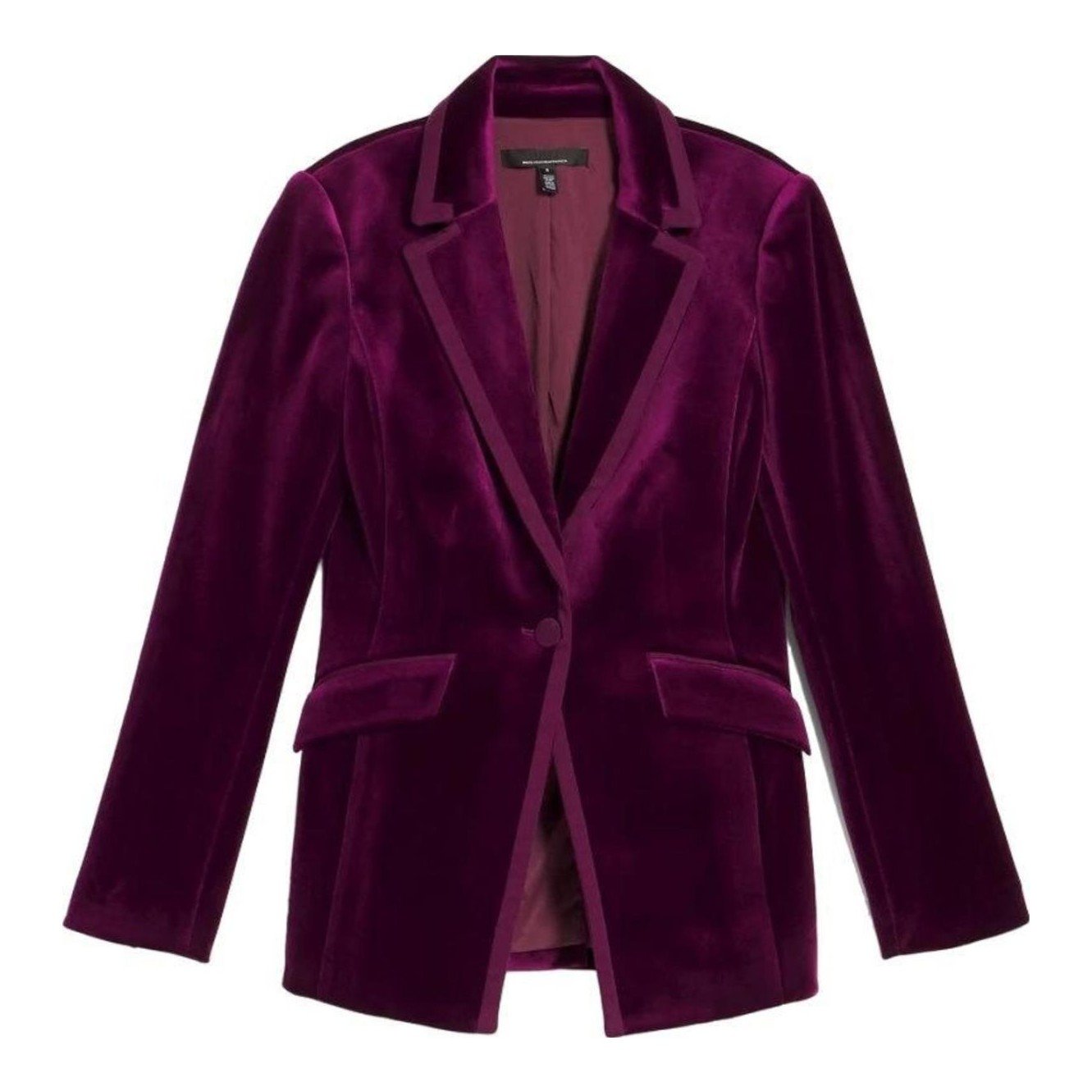 White House Black Market Velvet Blazer